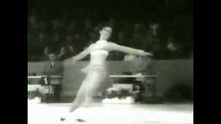 Peggy Fleming  1968 World Championships  FS [upl. by Slavic]