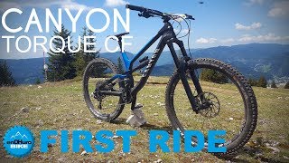 Test quotFirst Ridequot CANYON TORQUE CF 2019  VTT Enduro Freeride [upl. by Swisher]