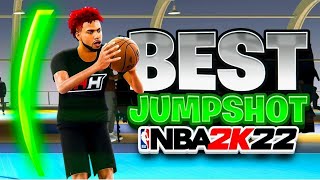 THE BEST JUMPSHOT FOR ALL BUILDS IN NBA2K22 LOW 3PT BUILDS SHOOTING CONSISTENTLY W THIS JUMPSHOT [upl. by Akinom]