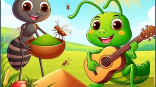 The Ant And The Grasshopper II English Moral Story [upl. by Kciremed451]