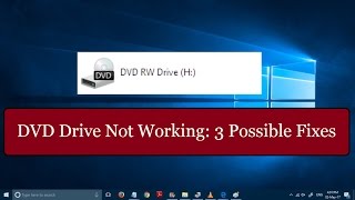 Fix DVD Drive not working in windows 11 and 10 3 SIMPLE METHODS [upl. by Nnyltak919]