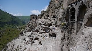 VARDZIA  AMAZING CAVE CITY IN GEORGIA [upl. by Ilka544]