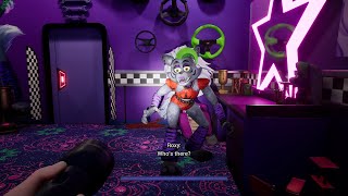 What happens if you enter Roxys room without Freddy  Five Nights at Freddys Security Breach [upl. by Sauder]