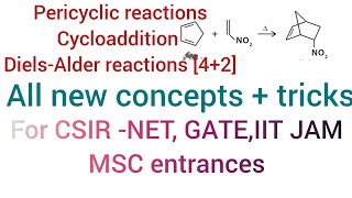 DielsAlder reactions New concept42 cycloaddition reactions pericyclic reactions organic [upl. by Austreng356]