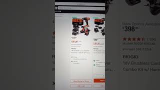 Ridgid driver circular kit on sale in stores only clearance [upl. by Ensoll]