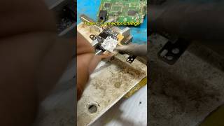 Type c Connector change shortvideo chargingcable repair [upl. by Ahsatak]