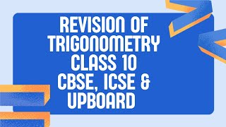 Height amp distance class 10th CBSE ICSE amp UPBOARD EXAM 2024 [upl. by Relyat]