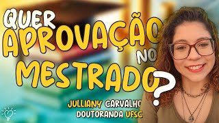 Como Criar um Projeto de MestradoDoutorado Sólido Com Chances Reais de Aprovação Prof Julliany [upl. by Noy]