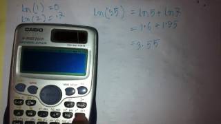 ln value without calculator in bangla [upl. by Anilram]