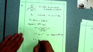 Rotation Motion Satellite with Keplers Law Problem Set up [upl. by Oderf]