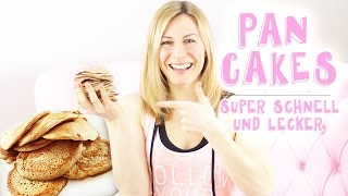 5 Minuten Pancakes Rezept  Gesunde Ernährung super schnell amp einfach  VERONICAGERRITZENDE [upl. by Shulamith]