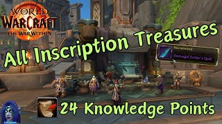 All Inscription Treasures War Within24 Knowledge Points [upl. by Coco]