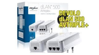 Devolo dLAN 500 AVTriple Network Starter Kit [upl. by Cleasta275]