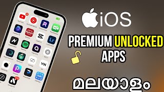 HOW TO INSTALL CAPCUT PRO UNLOCKED IN IPHONE MALAYALAM [upl. by Llekcor453]