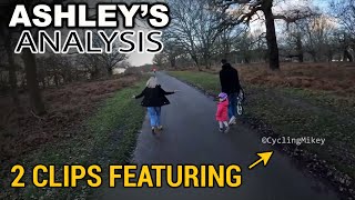 Ashleys Analysis  2 Clips Featuring CyclingMikey [upl. by Narot589]