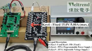 Weltrend WPD024 USB PD Test Kit Operation Demo [upl. by Krueger]