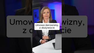 Umowa darowizny a dożywocie [upl. by Ashman]