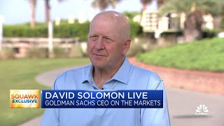 Goldman Sachs CEO David Solomon warns theres a reasonable chance of a recession [upl. by Butler]