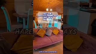 We stayed in an amazing lakeside lodge travel luxurytravel hottub luxurybreak holidaylet [upl. by Allyn]