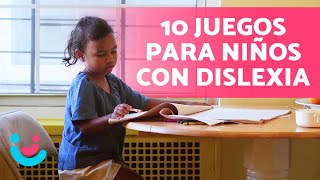 10 ACTIVIDADES para NIÑOS con DISLEXIA 🧒🏻📝  Problemas de Aprendizaje en Niños [upl. by Hardan241]