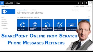 Customize the Refinement Web Part SharePoint Phone Messages Automation 16 [upl. by Donica]