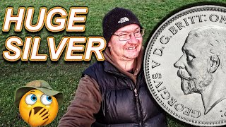 HUGE SILVER Coin Found  Metal Detecting  Its Breathtaking  West Country Clegg – Minelab CTX3030 [upl. by Scuram]