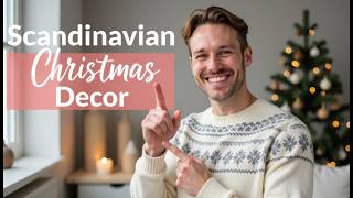 15 Scandinavian Christmas Decor Ideas  Minimalist Style [upl. by Lawlor867]