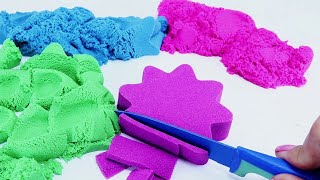 1 Hour Kinetic Sand Oddly Satisfying ASMR 🧼🫧🧼🫧 Relaxing When Stressed Or Sleepy [upl. by Kerin]