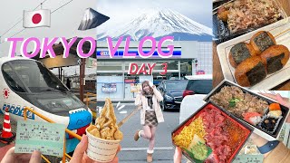 Fuji 2024 นั่งรถไฟไปKawaguchiko มุมฮิตLawson ขึ้นเจดีย์แดง  Tokyo Vlog Day3 japanfujikawaguchiko [upl. by Flint]