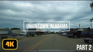 Driving around Uniontown AL  Part 2  Retrippin in 4K  2023 [upl. by Ociral]