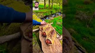 Fish burger food outdoorcooking cooking foodie bbq beefrecipes [upl. by Eyt]