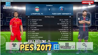 UPDATE Cara Pasang PES 2017 Winlator 80 sampai Berhasil 100 [upl. by Yrdua]