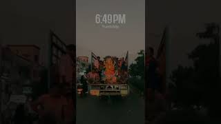 Ganpati Bappa morya 🙏 agle baras jaldi aa🙏 [upl. by Daza]