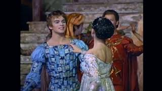 Rudolf Nureyev amp Margot Fonteyn in ROMEO AND JULIET ACT  1 512 a Sergei Prokofiev ballet 1966 [upl. by Sherer]