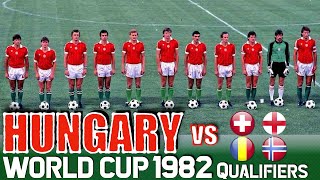 Hungary World Cup 1982 All Qualification Matches Highlights  Road to Spain [upl. by Ajup]