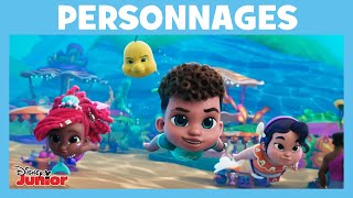 Disney Junior Ariel  Présentation des personnages [upl. by Earas485]