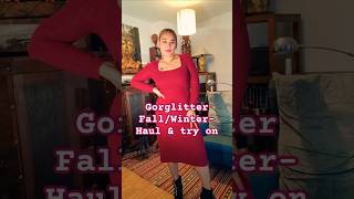 Gorglitter FallWinterHaul amp Try on🍁 shortsfashion shortsvideo fallwinterfashion gorglitter [upl. by Eittel]