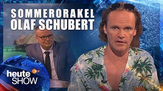 Olaf Schubert blickt voraus auf den Sommer 2017  heuteshow vom 02062017 [upl. by Odnanref]