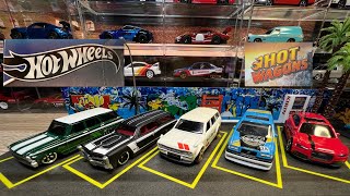 Unboxing Hot Wheels Hot Wagons Chevy Nova Pontiac GTO Datsun BlueBird Volvo Audi [upl. by Julis]