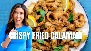 How to Make Crispy Fried Calamari Better Than Restaurants [upl. by Cheung905]