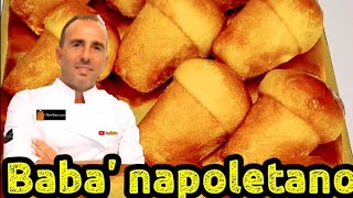 Babà napoletano fatto in casaRicetta nuova facile per tuttiSvelati tanti segreti del mestiere [upl. by Amalie807]