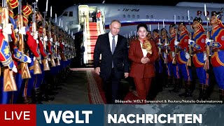 RUSSLAND Putin besucht unbehelligt Mongolei Ukraine fordert Festnahme des Kremlchefs  LIVESTREAM [upl. by Marylin]