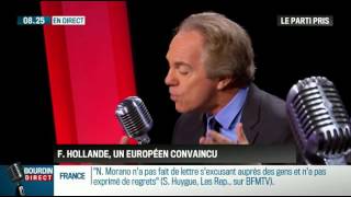 Le parti pris dHervé Gattegno François Hollande un européen convaincu et convaincant   0810 [upl. by Koblas]