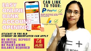 EASY ONLINE BANK ACCOUNT OPENINGASIA UNITED BANK [upl. by Naenej]