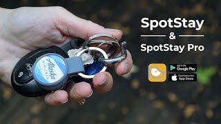 SpotStay amp SpotStay Pro Adhesive Bluetooth Trackers [upl. by Gibby6]