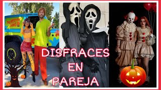 Disfraces para Halloween parejas 2022 Halloween costumes ideas 2022🎃 [upl. by Ynnaej]