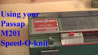 Passap M01 Speed O Knit Part 2 [upl. by Alistair]