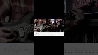 Guitar Playthrough amp TABS for BOLTCUTTER  Asphalt Exfoliation ft Epiglottis on our channel [upl. by Gawlas]