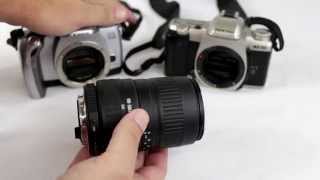 Cheap Sigma 100300mm F4567 zoom lens Canon Pentax [upl. by Wie]