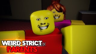 Weird Strict Parents  Full Walkthrough ROBLOX [upl. by Gae]